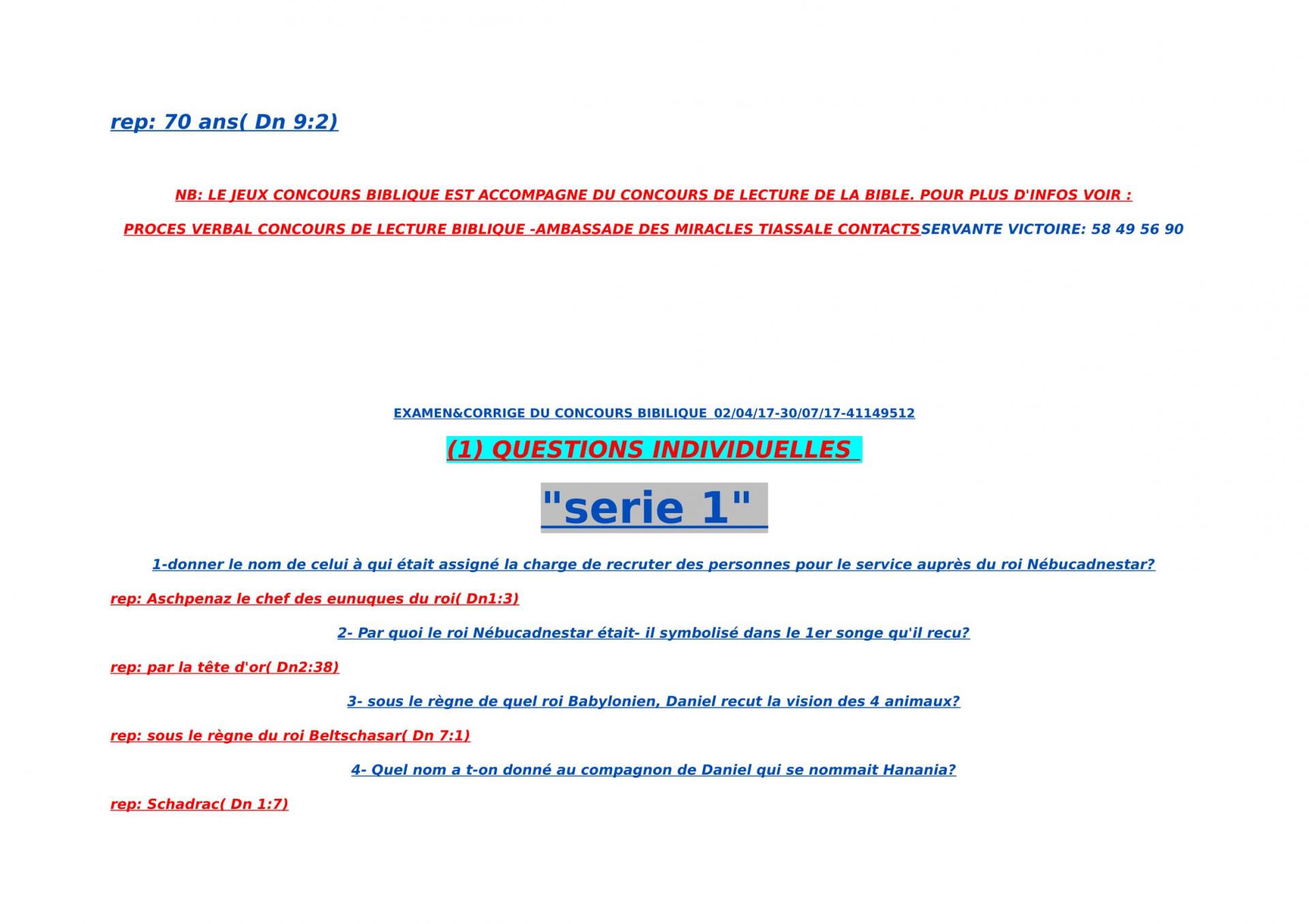 Livre de daniel 11